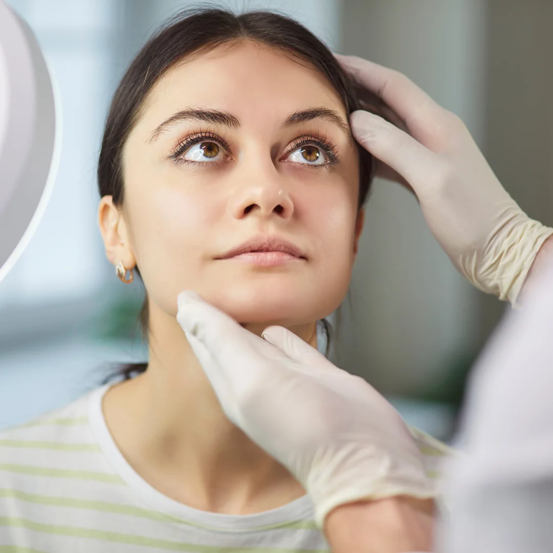 Therapist checking in before a Wax On Wax Off treatment